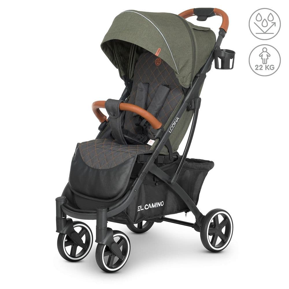 Коляска прогулочная El Camino Loona ME 1090L Khaki