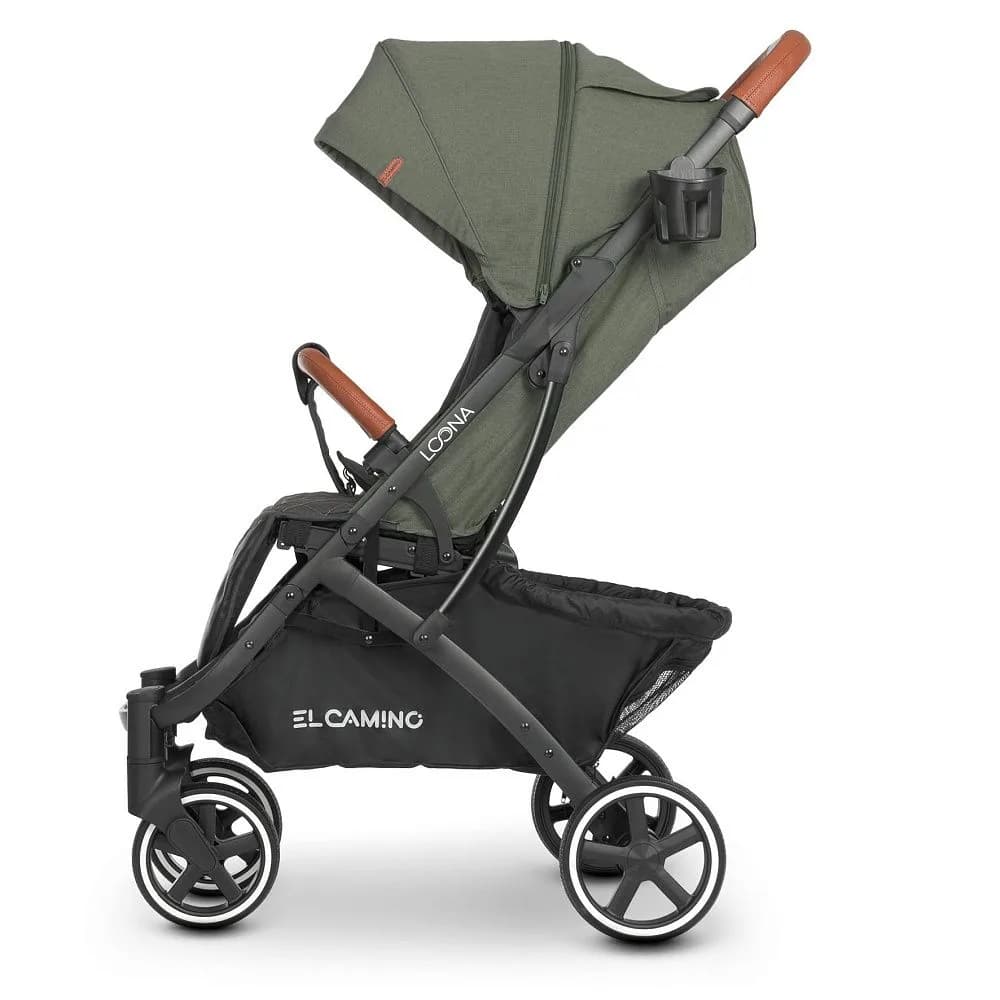 Коляска прогулочная El Camino Loona ME 1090L Khaki фото 3