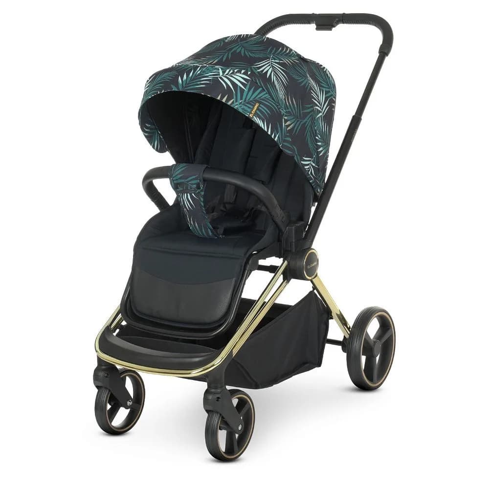 Коляска универсальная 2в1 El Camino Persona ME 1091-G Black Green Palm фото 4