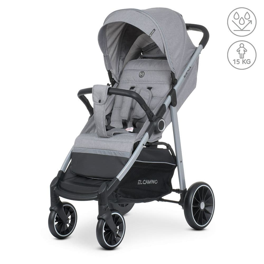 Коляска прогулянкова El Camino Siena ME 1095 Mirage Gray Коляска прогулянкова El Camino Siena ME 1095 Mirage Gray