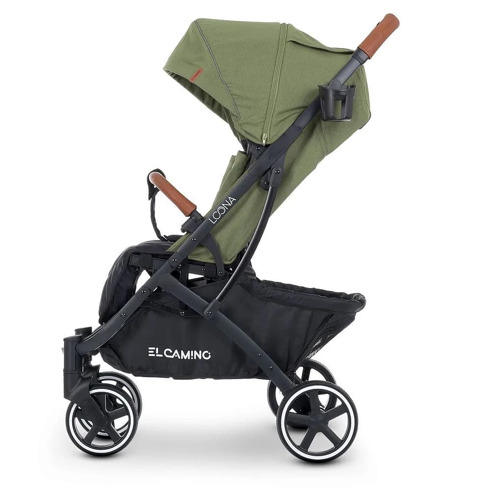 Коляска прогулочная El Camino Loona ME 1090-1 Olive Green фото 4
