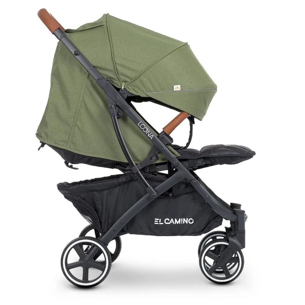Коляска прогулочная El Camino Loona ME 1090-1 Olive Green фото 6