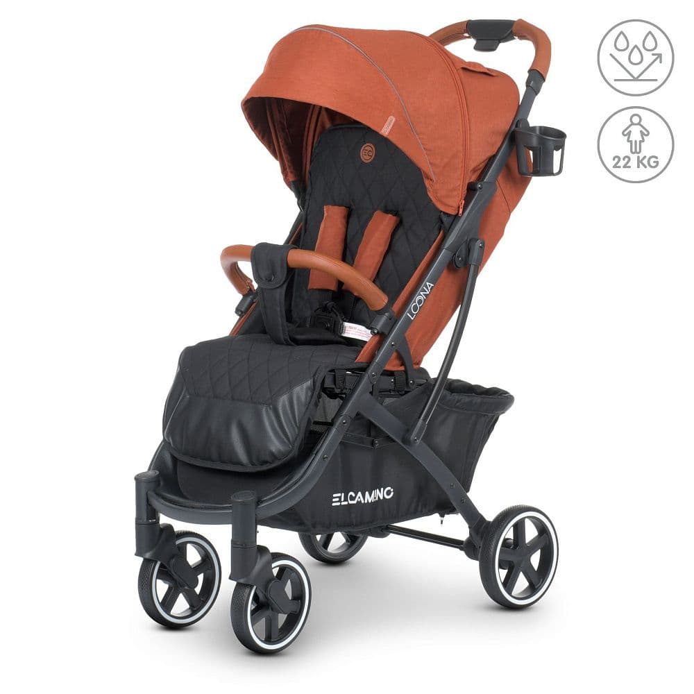 Коляска прогулочная El Camino Loona ME 1090-1 Rooibos Orange