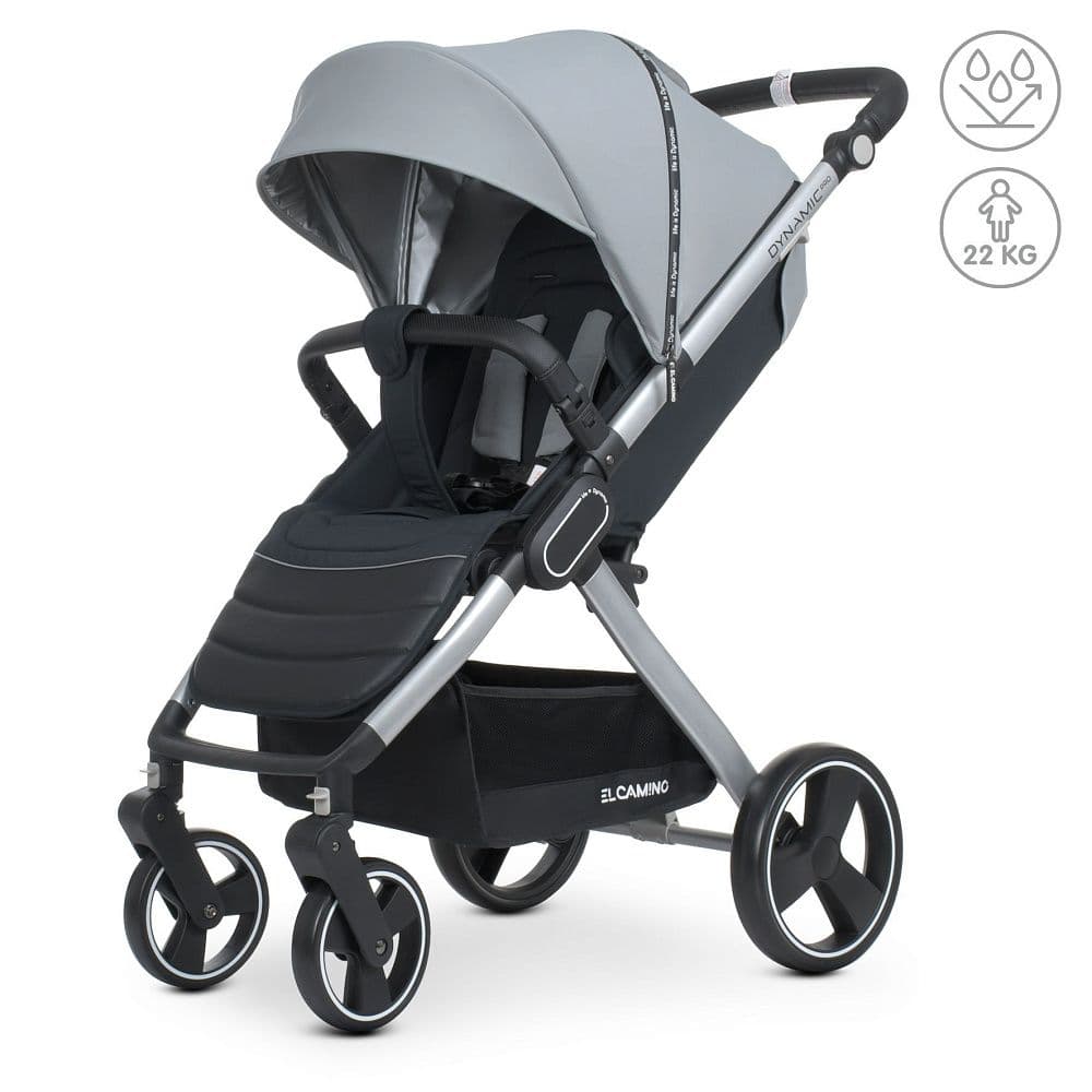 Коляска прогулянкова El Camino Dynamic Pro ME 1053N Gray