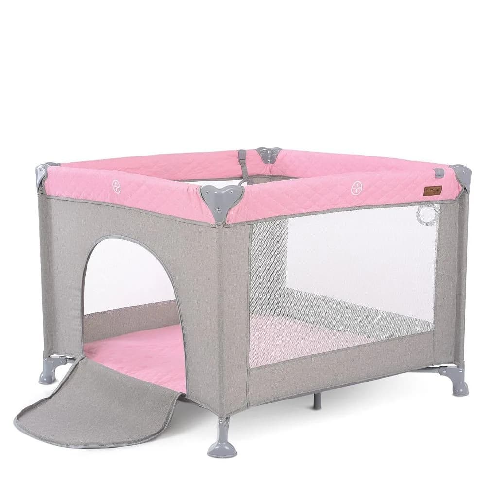 Манеж El Camino Castle ME 1097 Pink Gray фото 4 Манеж El Camino Castle ME 1097 Pink Gray фото 4
