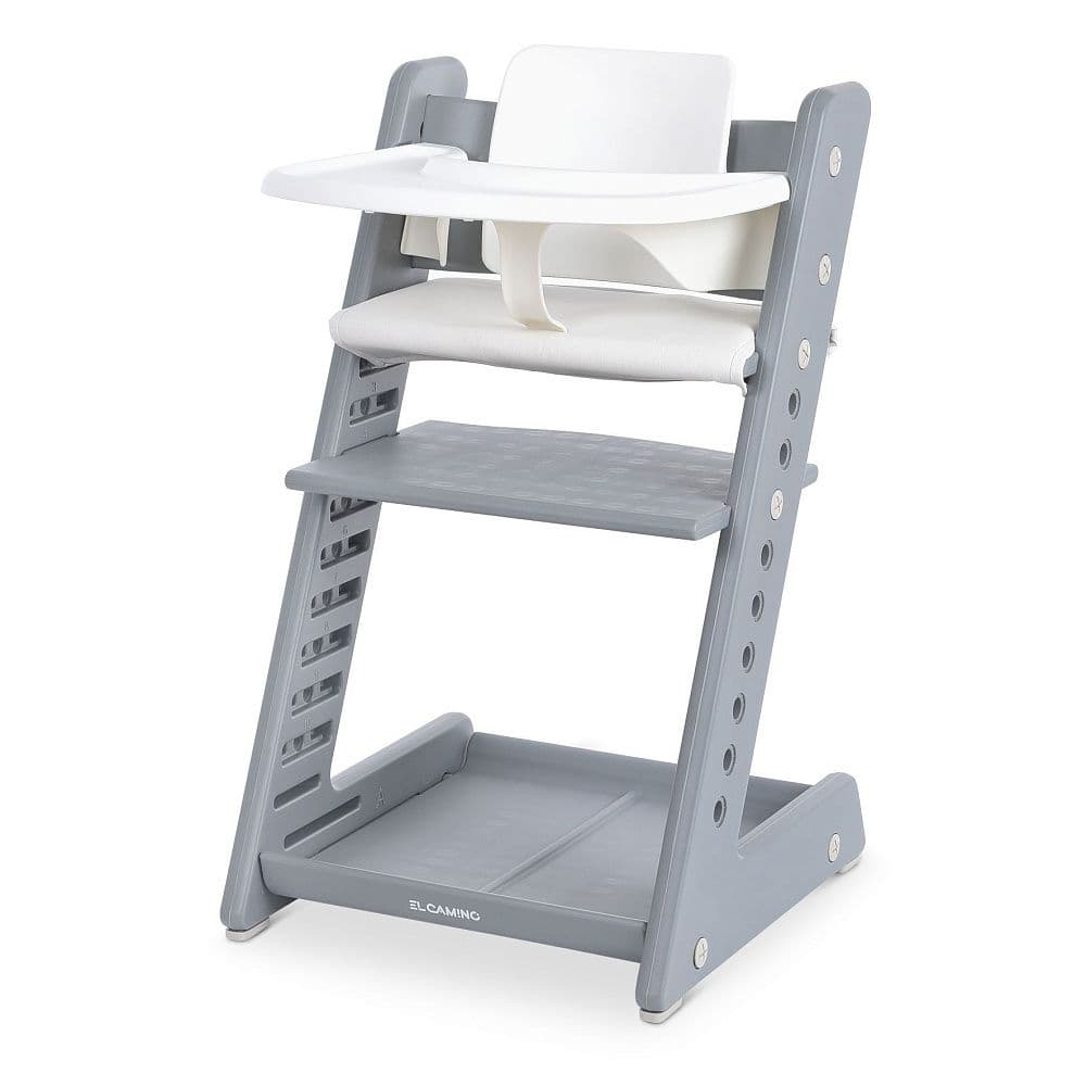 Стільчик для годування El Camino Stage ME 1101 Gray Стільчик для годування El Camino Stage ME 1101 Gray