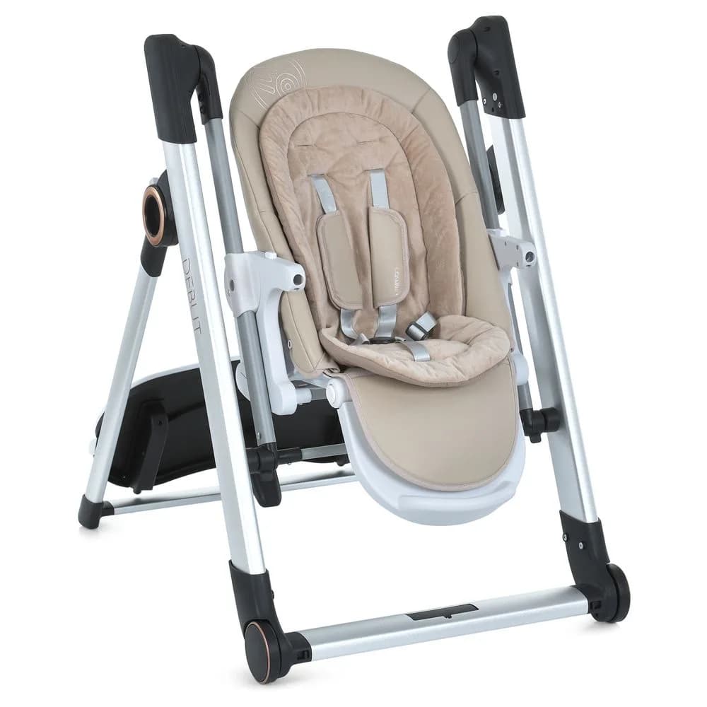 Стільчик для годування El Camino Debut ME 1102 Elegant Beige фото 4 Стільчик для годування El Camino Debut ME 1102 Elegant Beige фото 4