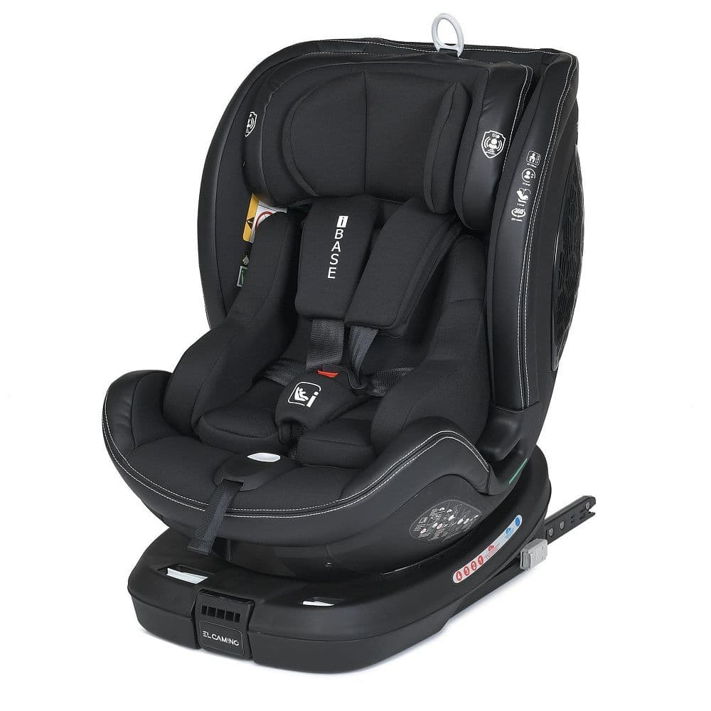 Автокрісло El Camino i-Base ME 1109 Jet Black Автокрісло El Camino i-Base ME 1109 Jet Black