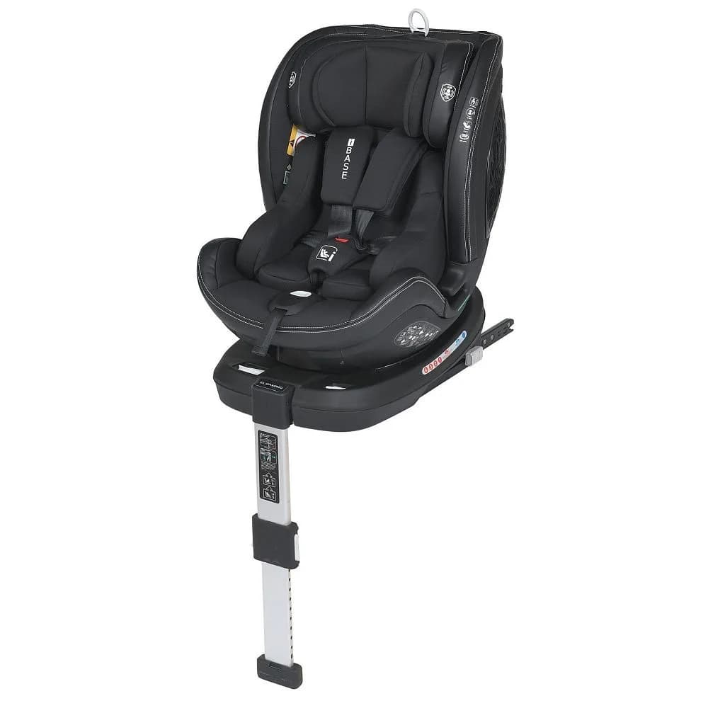 Автокрісло El Camino i-Base ME 1109 Jet Black фото 3 Автокрісло El Camino i-Base ME 1109 Jet Black фото 3