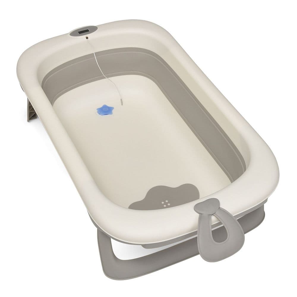 Ванна дитяча складна з термометром El Camino T-Control ME 1106 Gray