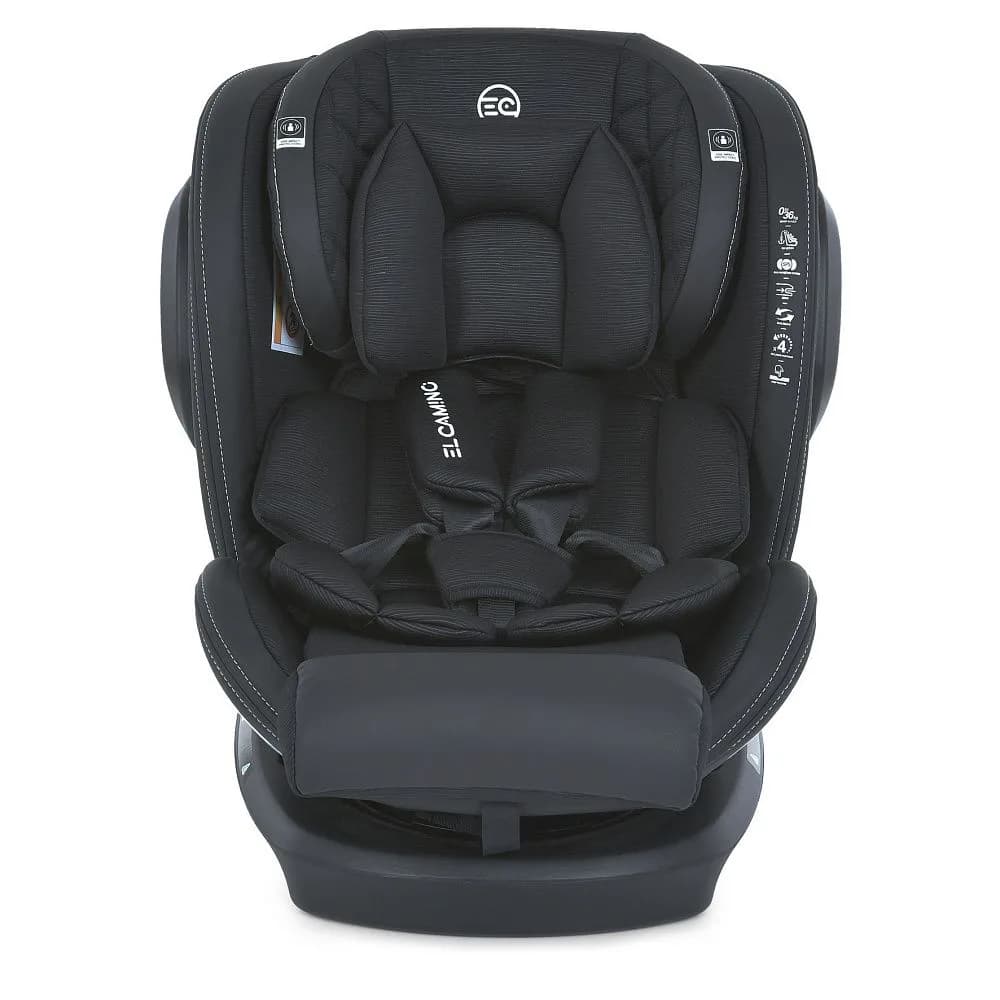 Автокрісло El Camino Evolution2 360 ME 1045 Black Striped фото 4