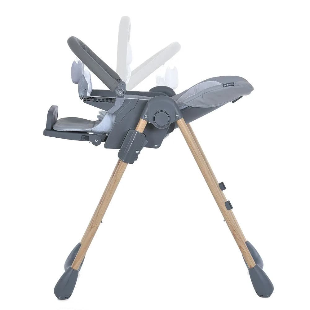 Стільчик для годування El Camino Craft ME 1115-W Gray фото 2 Стільчик для годування El Camino Craft ME 1115-W Gray фото 2