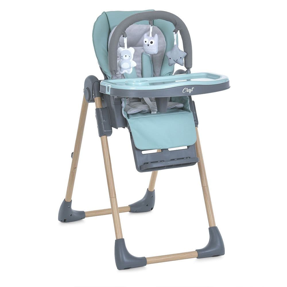 Стільчик для годування El Camino Craft ME 1115-W Mint Стільчик для годування El Camino Craft ME 1115-W Mint