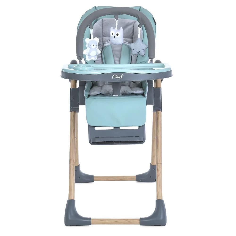 Стільчик для годування El Camino Craft ME 1115-W Mint фото 2 Стільчик для годування El Camino Craft ME 1115-W Mint фото 2