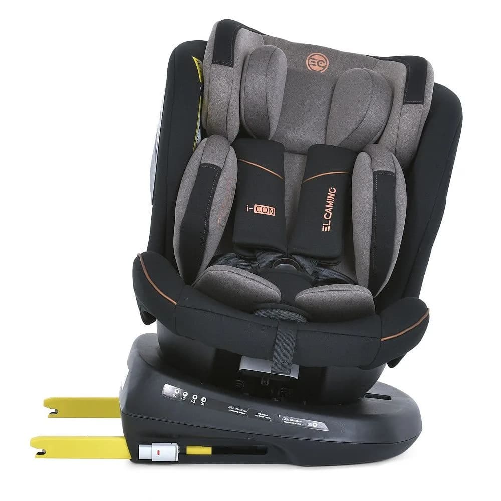 Автокресло El Camino I-Con i-size Me 1117 Melange Mocca фото 4