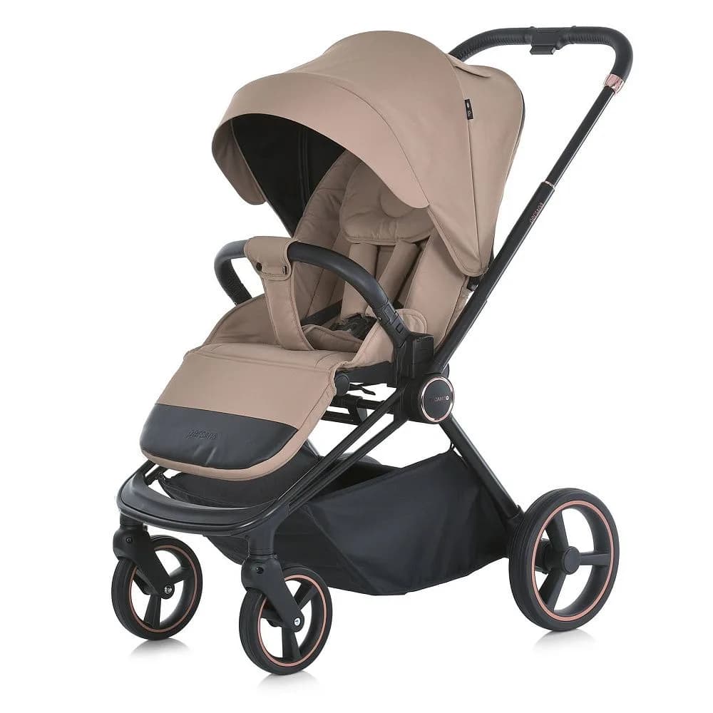 Коляска универсальная 2в1 El Camino Persona ME 1091-B Taupe Beige фото 3