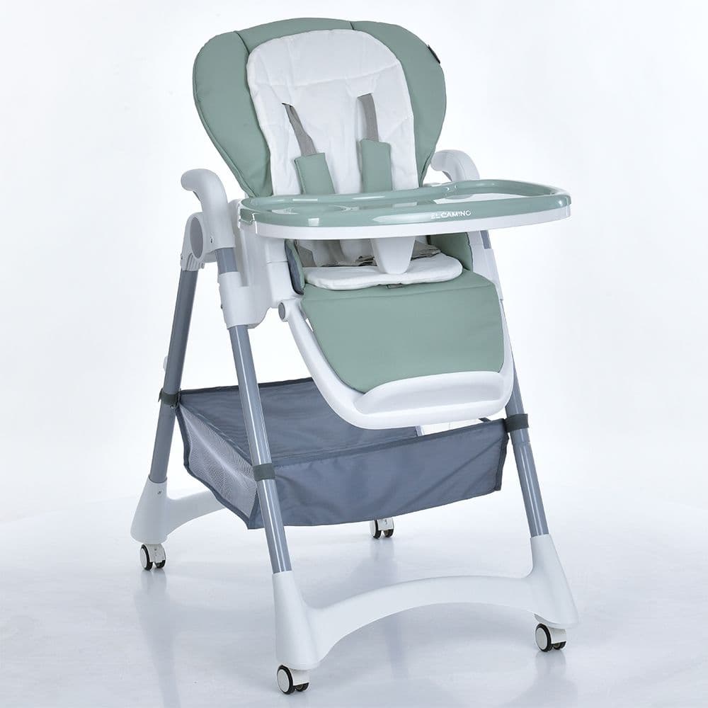 Стільчик для годування El Camino Steady ME 1177 Menta Стільчик для годування El Camino Steady ME 1177 Menta