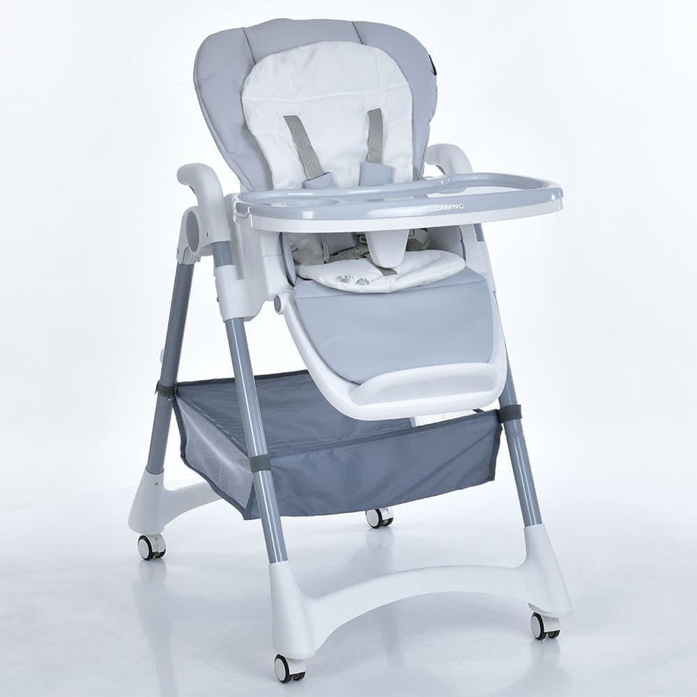 Стільчик для годування El Camino Steady ME 1177 Quiet Gray