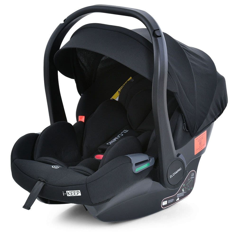 Автокрісло El Camino i-Keep ME 1186 Melange Jet Black