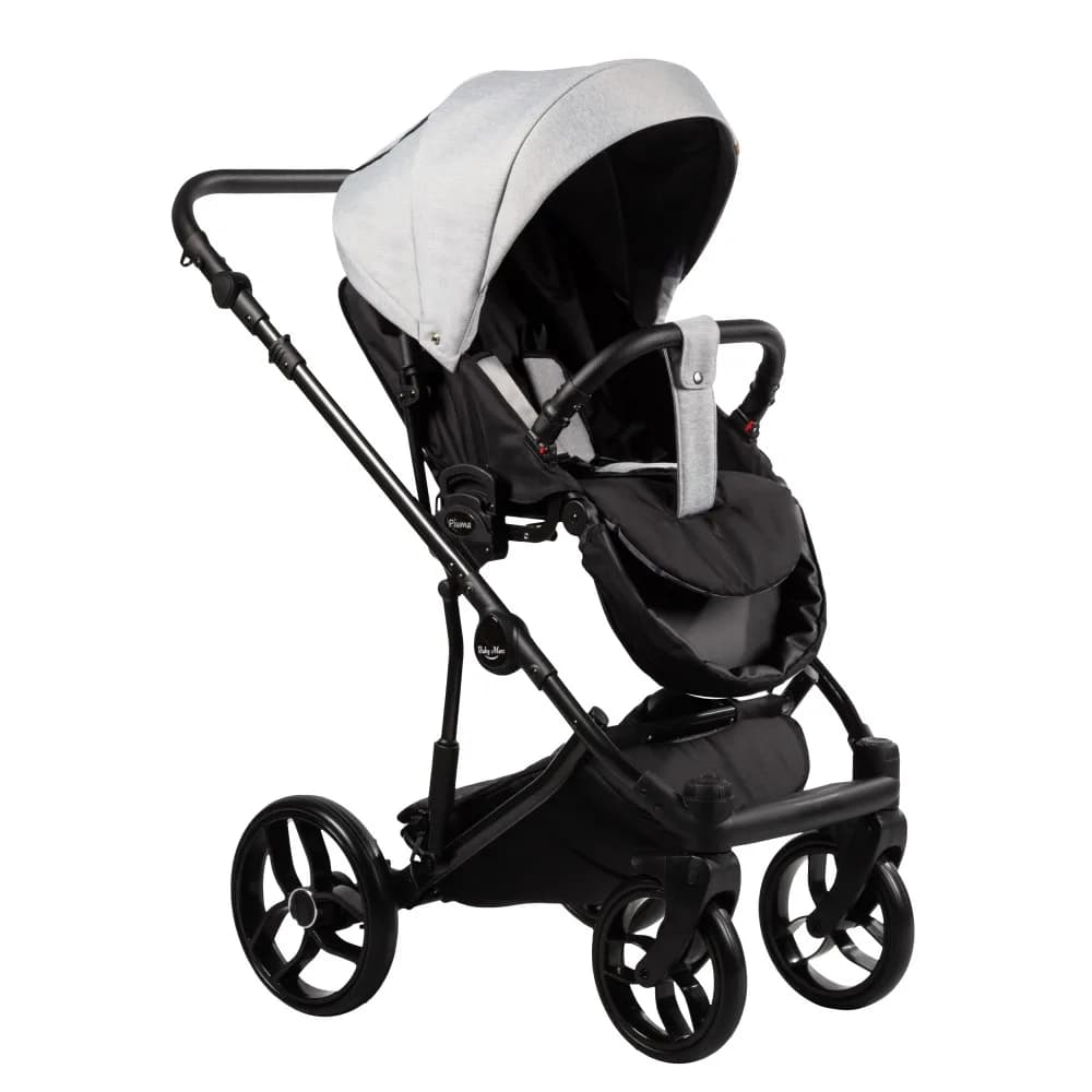 Коляска универсальная 2в1 Baby Merc Piuma 02B фото 2 Коляска универсальная 2в1 Baby Merc Piuma 02B фото 2