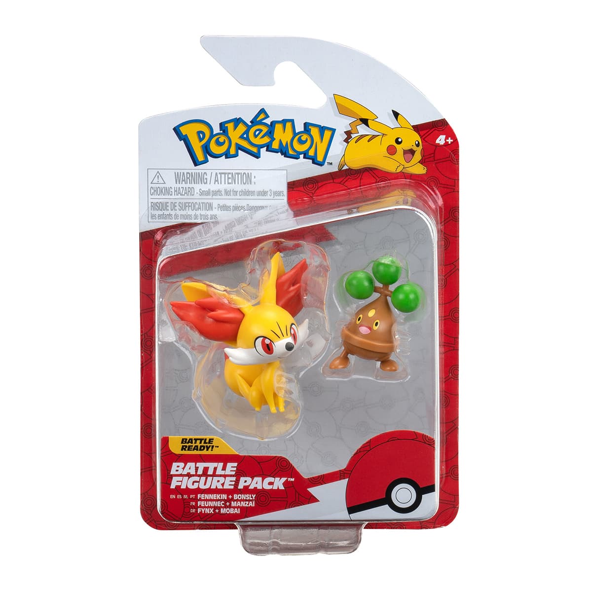Ігровий набір фігурок Pokemon W16 Фенекін і Бонслай PKW3012