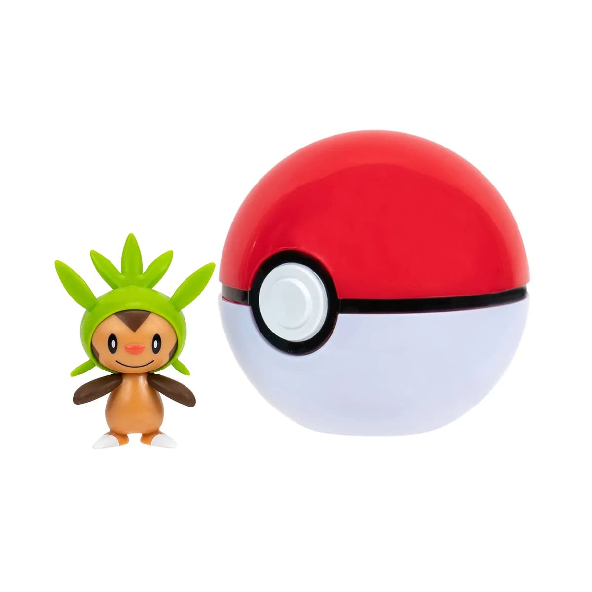 Игровой набор Pokemon W14 Чеспин в покеболе PKW3134 фото 2 Игровой набор Pokemon W14 Чеспин в покеболе PKW3134 фото 2