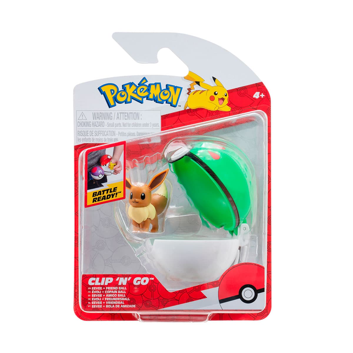Игровой набор Pokemon W16 Иви в покеболе PKW3146 Игровой набор Pokemon W16 Иви в покеболе PKW3146