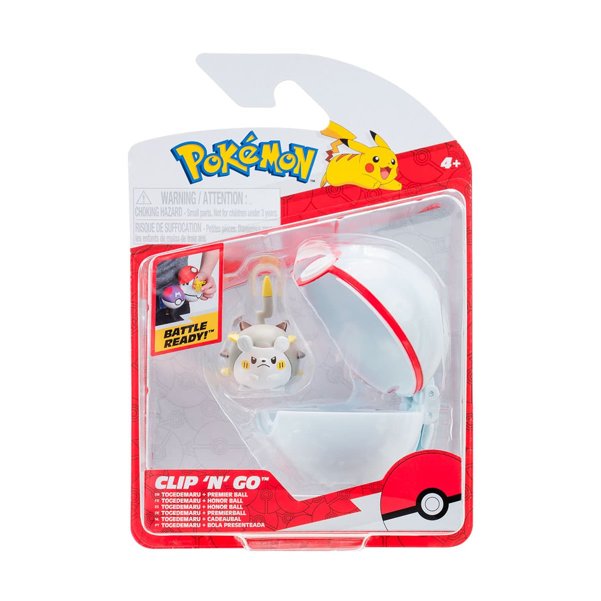 Ігровий набір Pokemon W16 Тогедемару в покеболі PKW3149