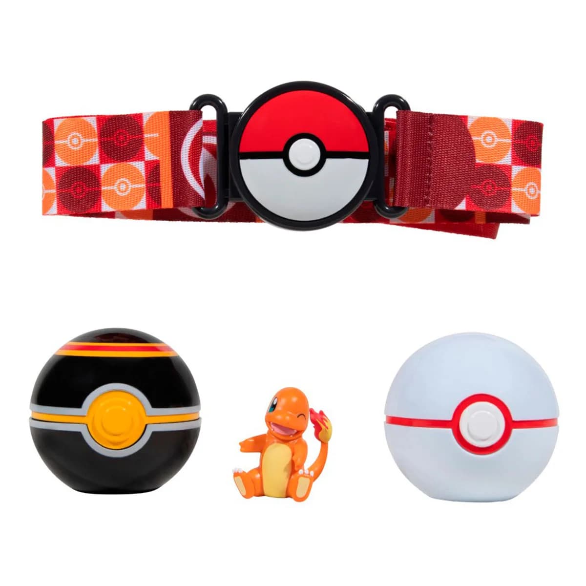 Игровой набор Pokemon W14 Пояс с покеболами Чармандер PKW3163 фото 3 Игровой набор Pokemon W14 Пояс с покеболами Чармандер PKW3163 фото 3