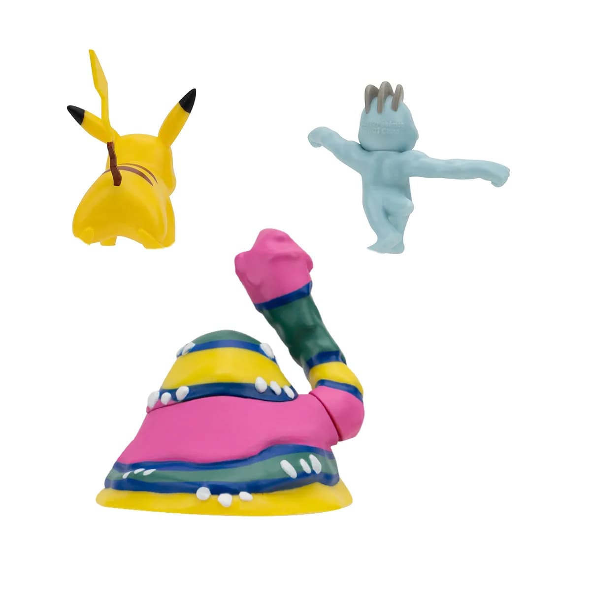 Ігровий набір фігурок Pokemon W19 Мачоп, Пікачу, Алола Мака PKW3597 фото 3 Ігровий набір фігурок Pokemon W19 Мачоп, Пікачу, Алола Мака PKW3597 фото 3