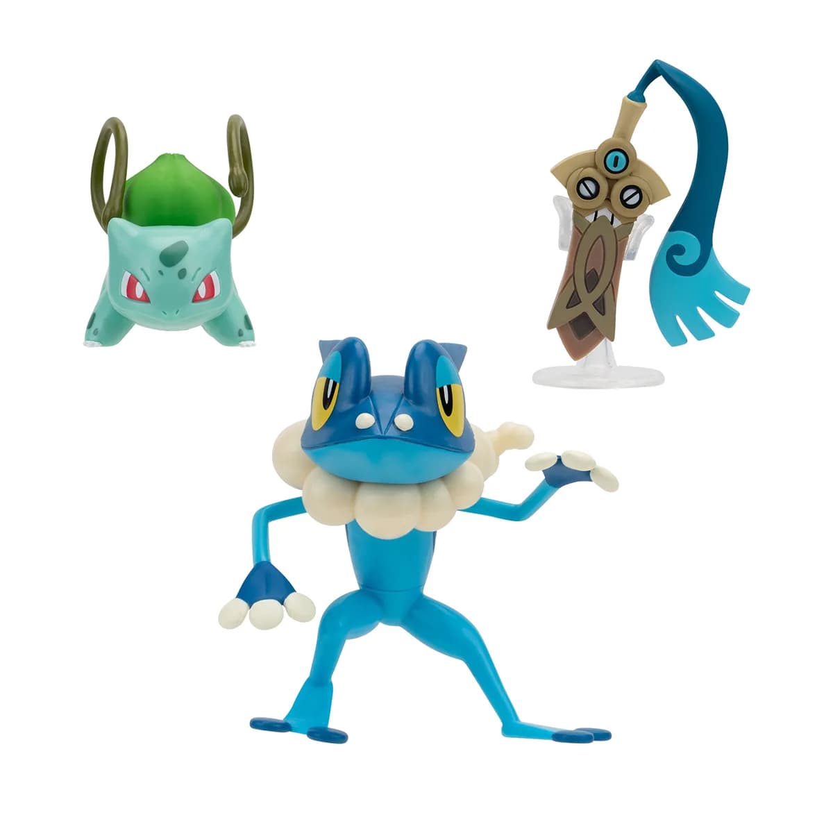 Игровой набор фигурок Pokemon W19 Хонедж, Бульбазавр, Фрогадир PKW3599 фото 2 Игровой набор фигурок Pokemon W19 Хонедж, Бульбазавр, Фрогадир PKW3599 фото 2