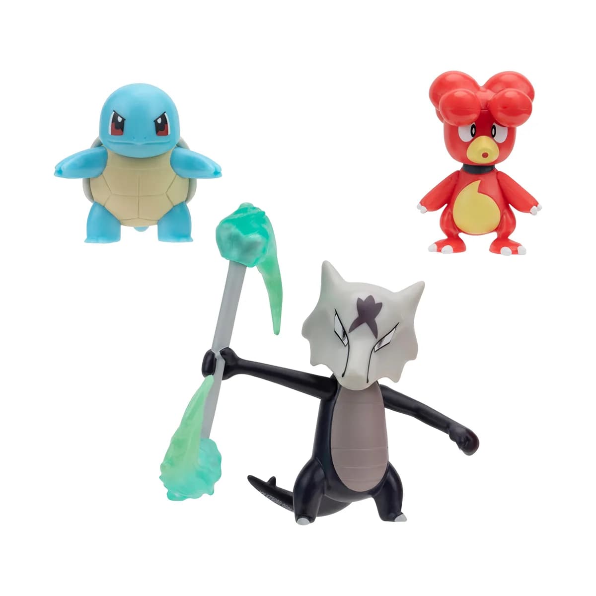 Игровой набор фигурок Pokemon W19 Магби, Сквиртл, Алола, Маровак PKW3600 фото 3 Игровой набор фигурок Pokemon W19 Магби, Сквиртл, Алола, Маровак PKW3600 фото 3