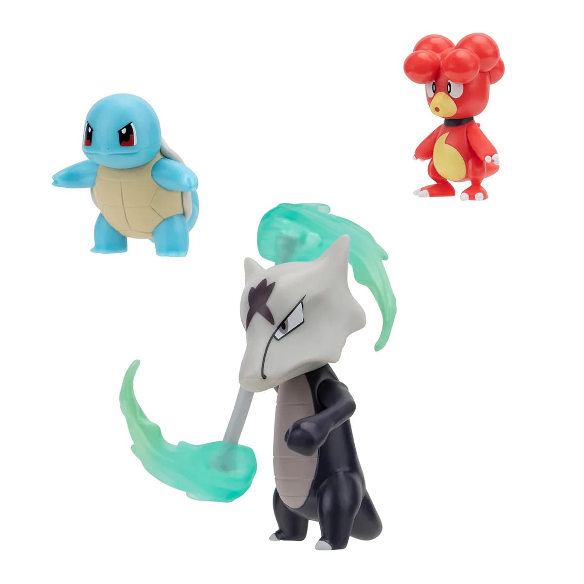 Игровой набор фигурок Pokemon W19 Магби, Сквиртл, Алола, Маровак PKW3600 фото 2 Игровой набор фигурок Pokemon W19 Магби, Сквиртл, Алола, Маровак PKW3600 фото 2