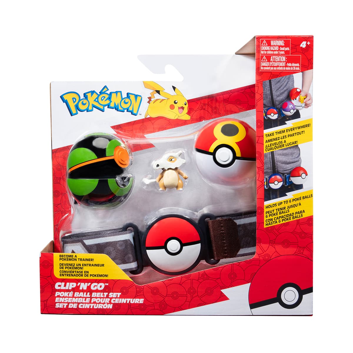 Игровой набор Pokemon W14 Пояс с покеболами Кубон PKW3644