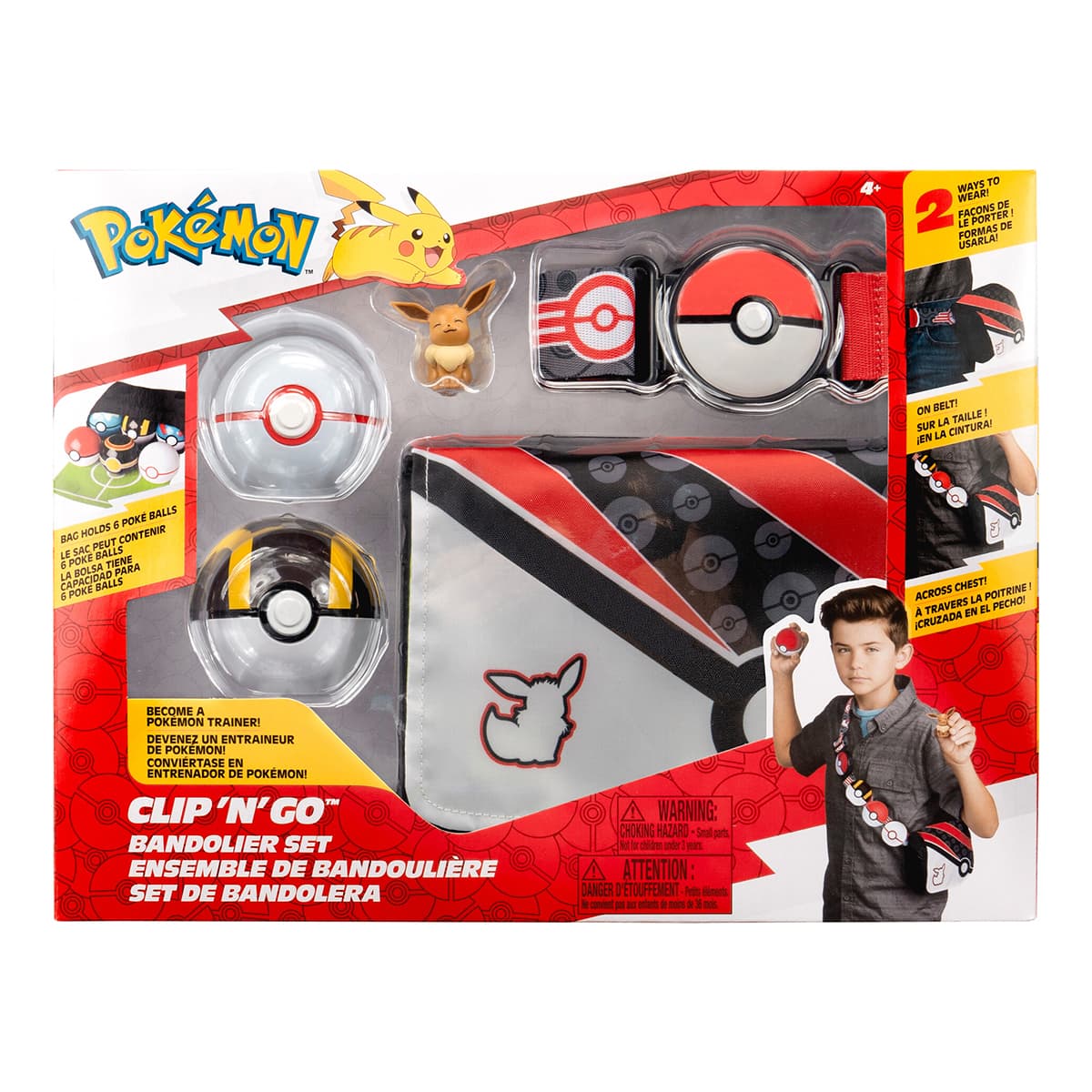 Ігровий набір Pokemon W5 Спорядження тренера Іві PKW3650 Ігровий набір Pokemon W5 Спорядження тренера Іві PKW3650