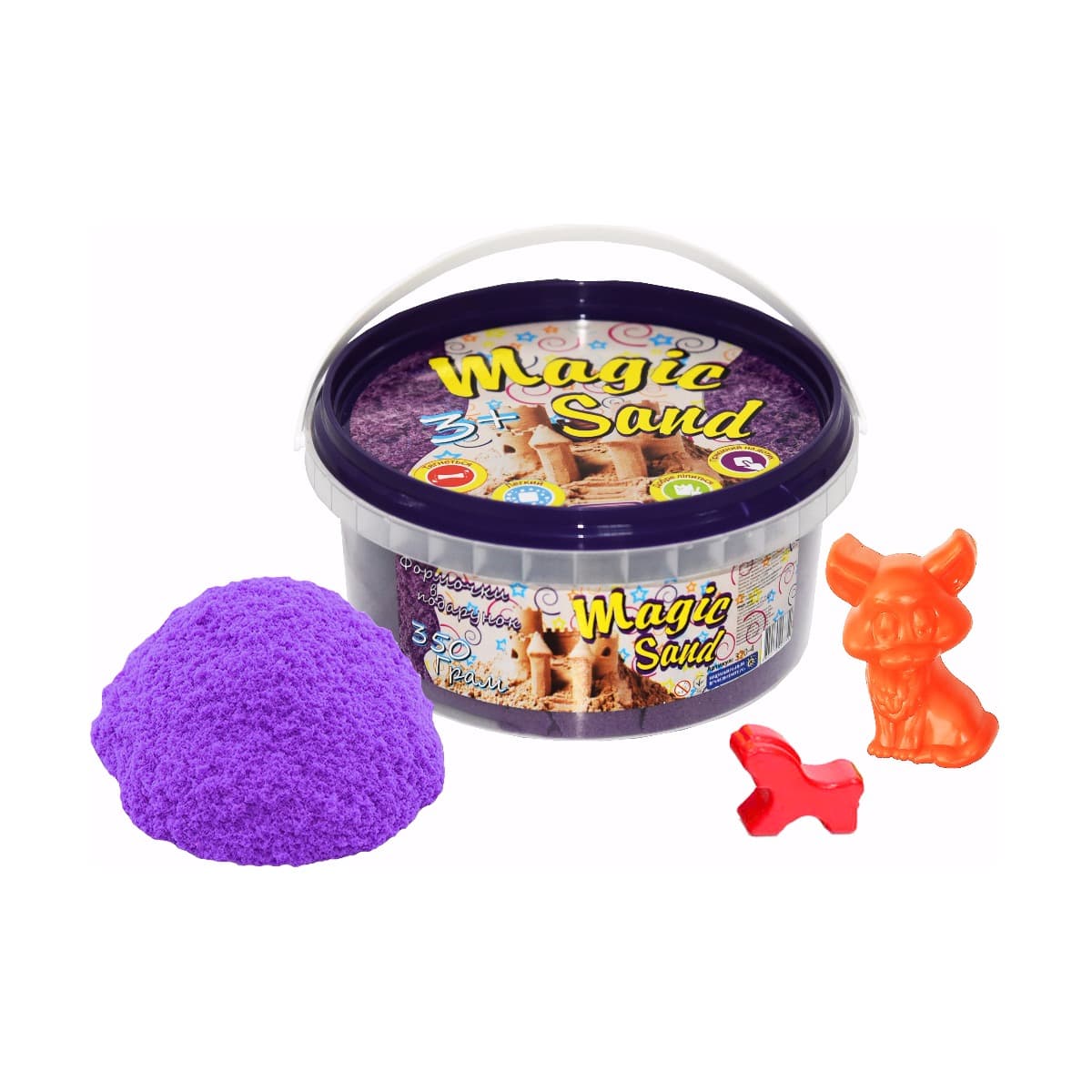 Песок кинетический Strateg Magic sand 350г 370-4 Песок кинетический Strateg Magic sand 350г 370-4