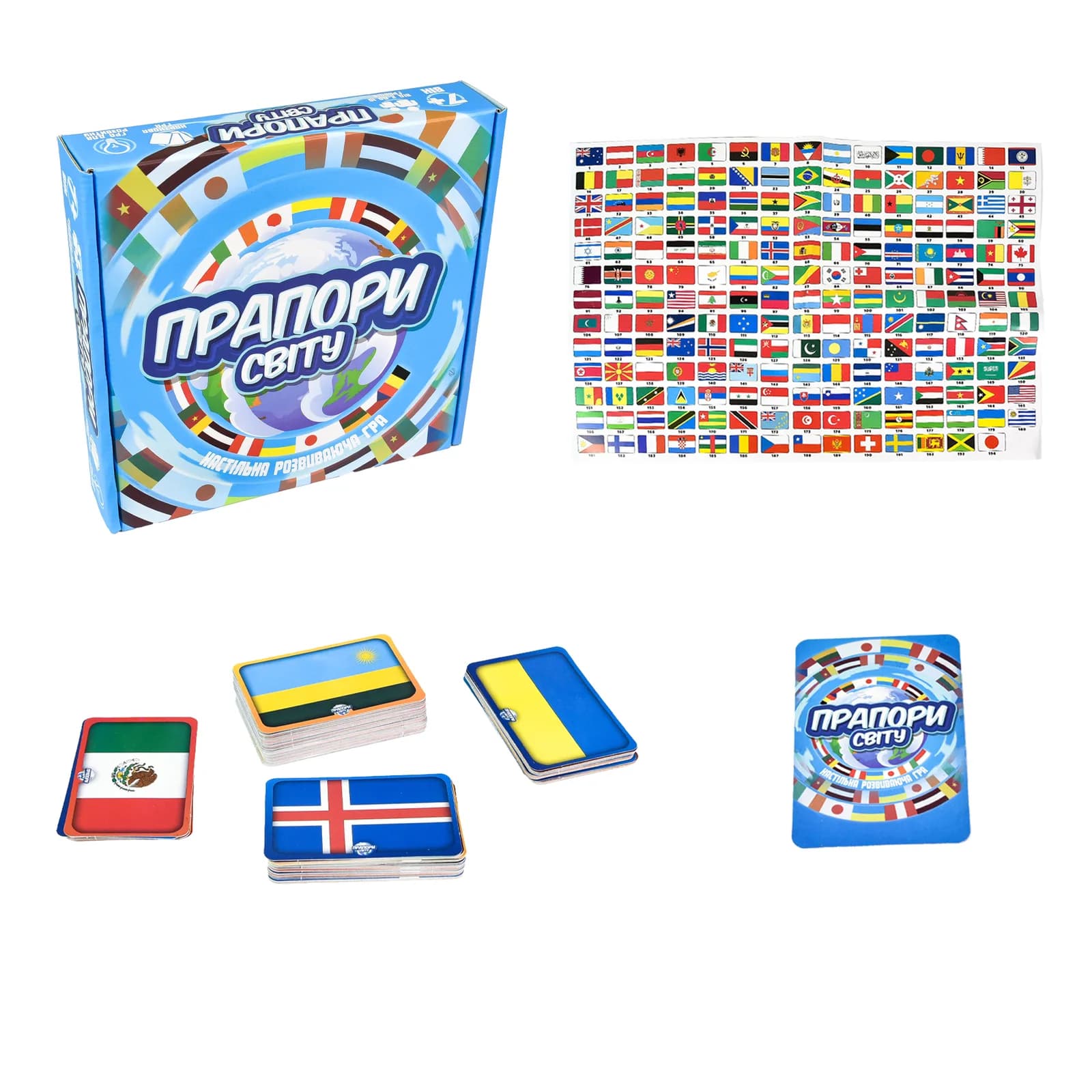 Игра настольная Strateg Флаги мира 30445 фото 2 Игра настольная Strateg Флаги мира 30445 фото 2