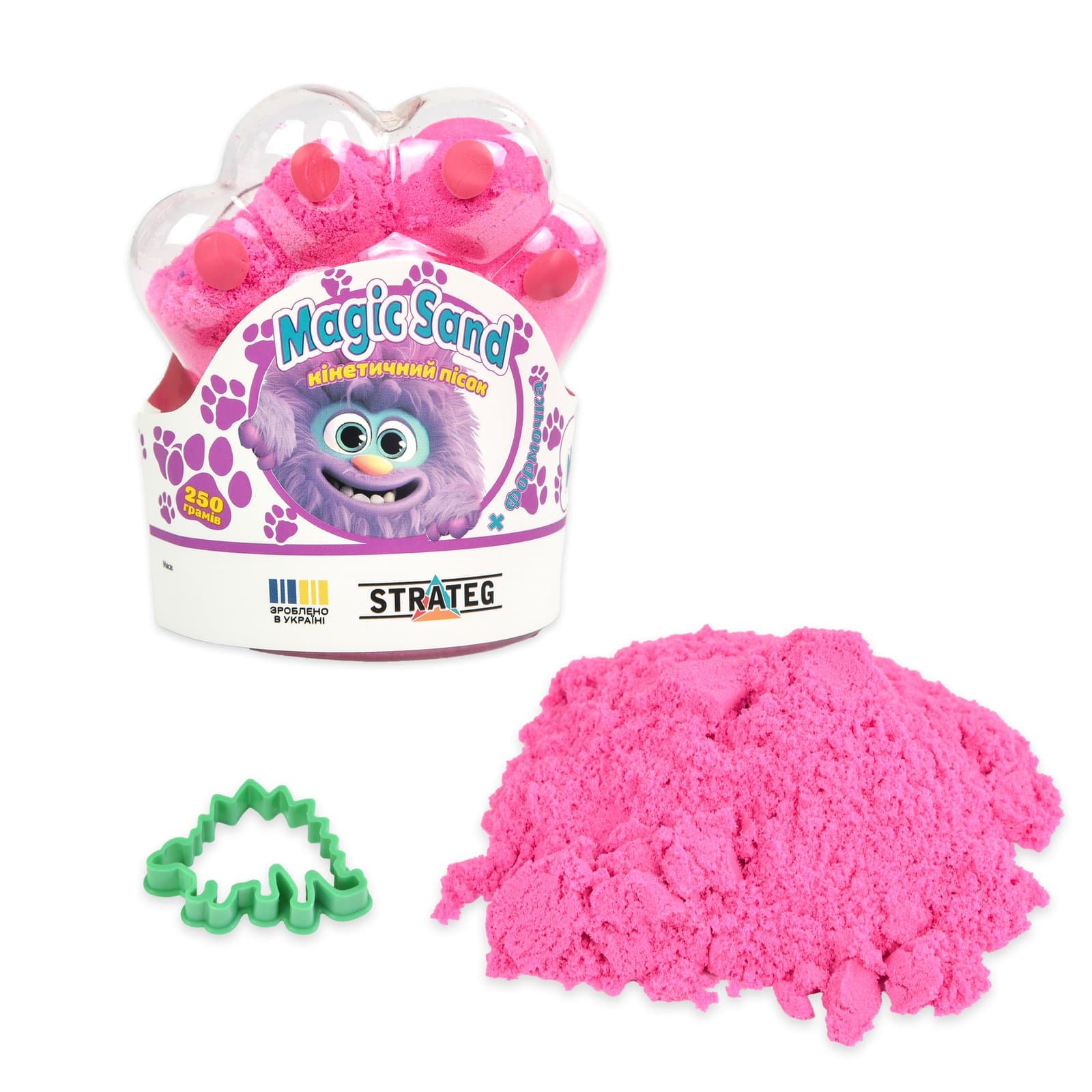 Пісок кінетичний Strateg Magic sand 250г 39407