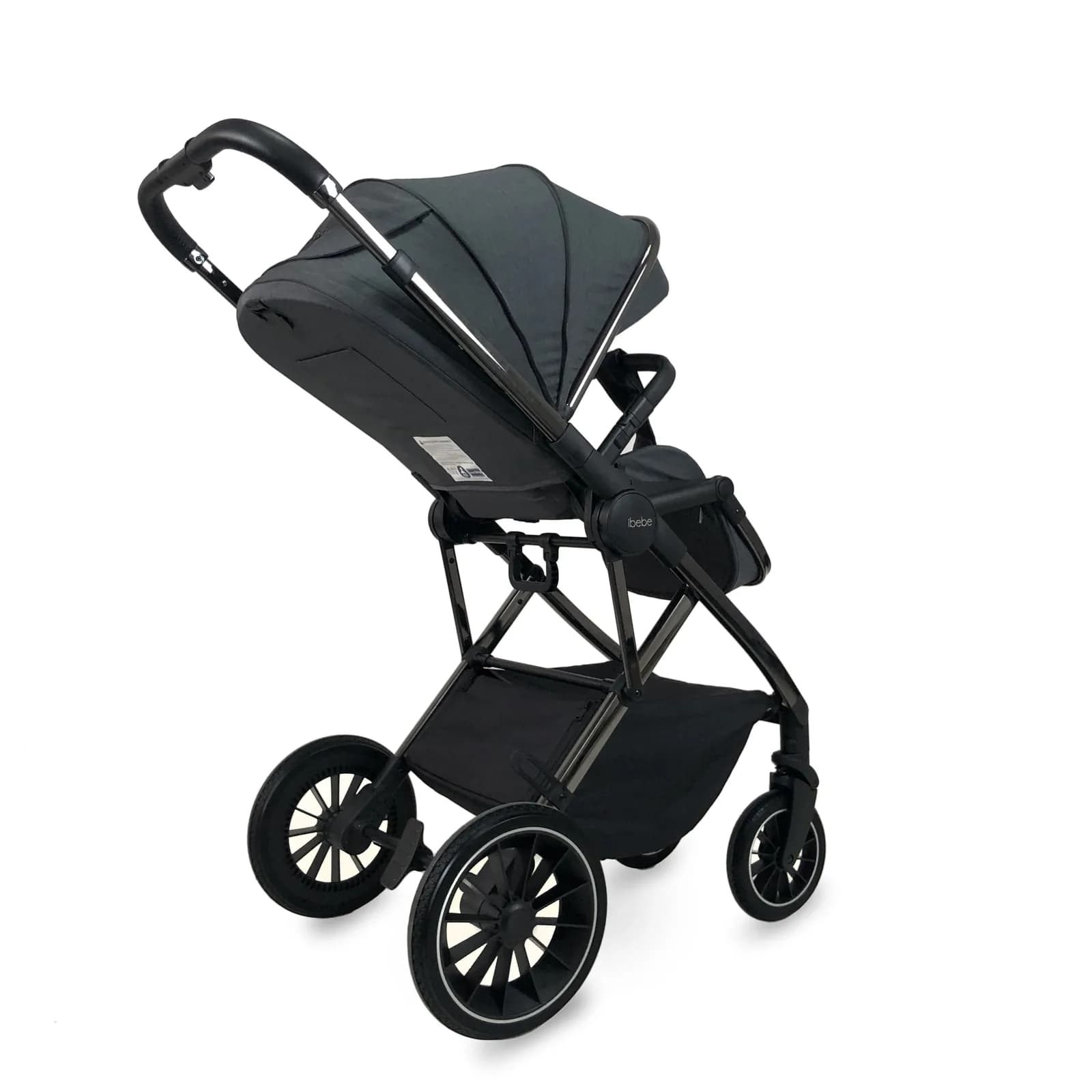 Коляска универсальная 2в1 iBebe Pro 03 ib-Pro-03 Grey фото 7