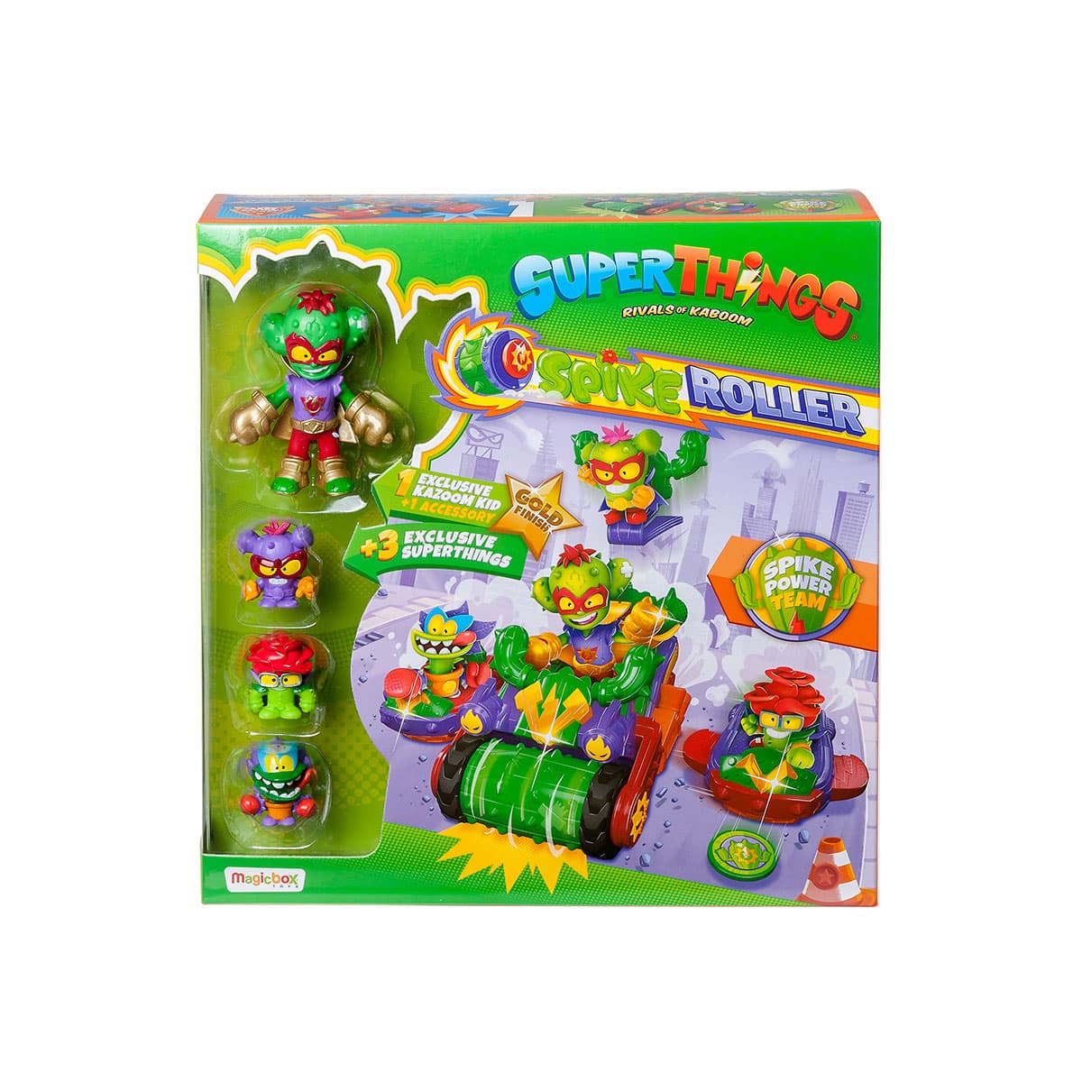 Набір ігровий Magic Box SuperThings Kazoom Kids Спайк-Ролер Кактус PSTSP514IN00