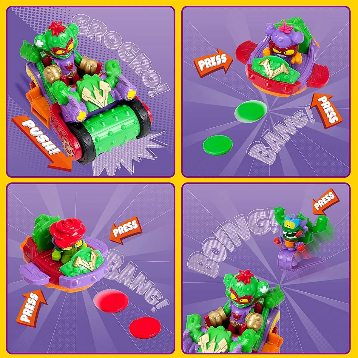 Набір ігровий Magic Box SuperThings Kazoom Kids Спайк-Ролер Кактус PSTSP514IN00 фото 9