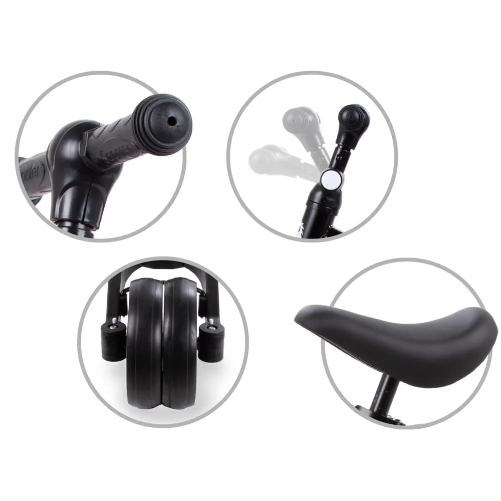 Велосипед 3в1 Kidwell Pico black KPB фото 3