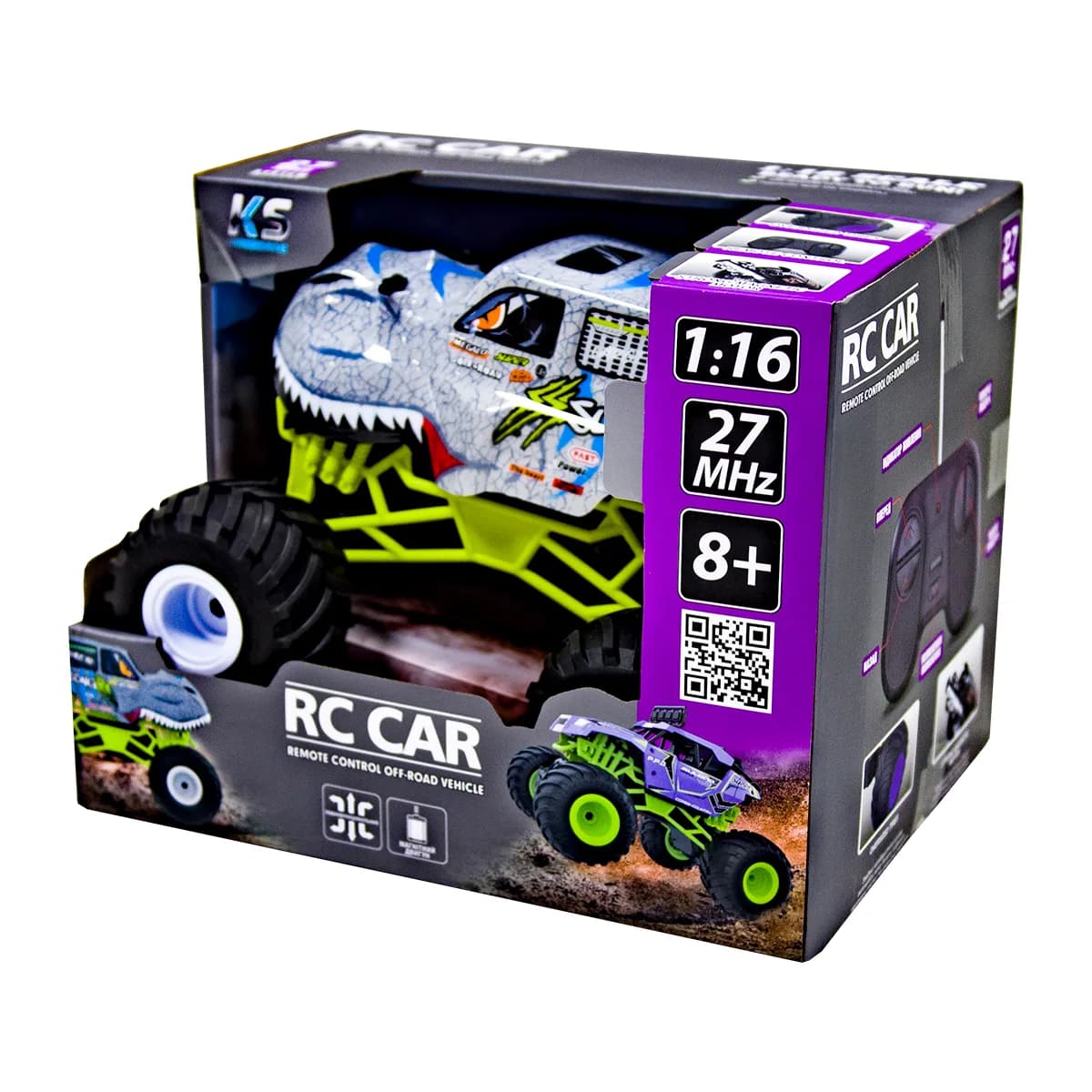 Машина на р/к Sulong Toys Bigfoot Dinosaur SL-360RHGR фото 11 Машина на р/к Sulong Toys Bigfoot Dinosaur SL-360RHGR фото 11