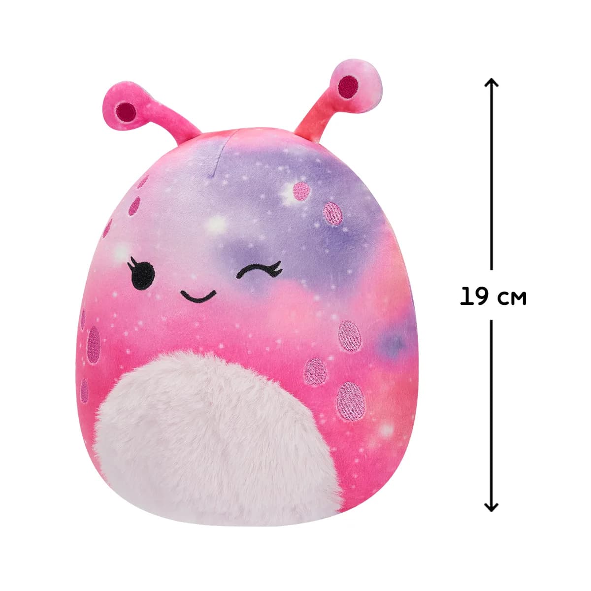 Іграшка м'яка Squishmallows Прибулець Лоралі 19см SQCR04119 фото 4 Іграшка м'яка Squishmallows Прибулець Лоралі 19см SQCR04119 фото 4