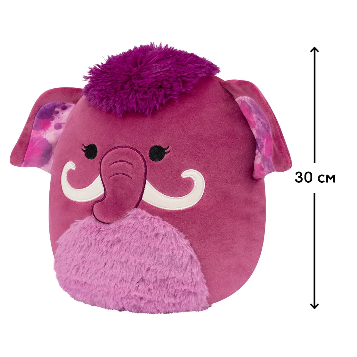 Игрушка мягкая Squishmallows Мамонт Магдалена 30см SQCR04152 фото 3 Игрушка мягкая Squishmallows Мамонт Магдалена 30см SQCR04152 фото 3
