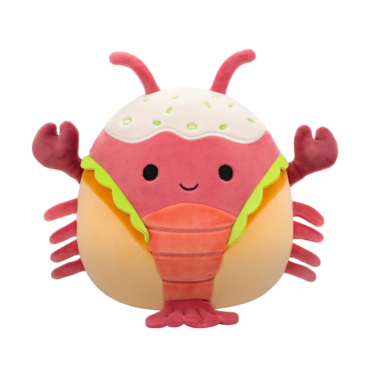 Игрушка мягкая Squishmallows Лобстер Лороно 19см SQCR06592 фото 2 Игрушка мягкая Squishmallows Лобстер Лороно 19см SQCR06592 фото 2