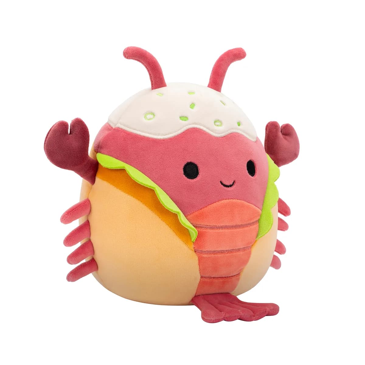 Игрушка мягкая Squishmallows Лобстер Лороно 19см SQCR06592 фото 5 Игрушка мягкая Squishmallows Лобстер Лороно 19см SQCR06592 фото 5