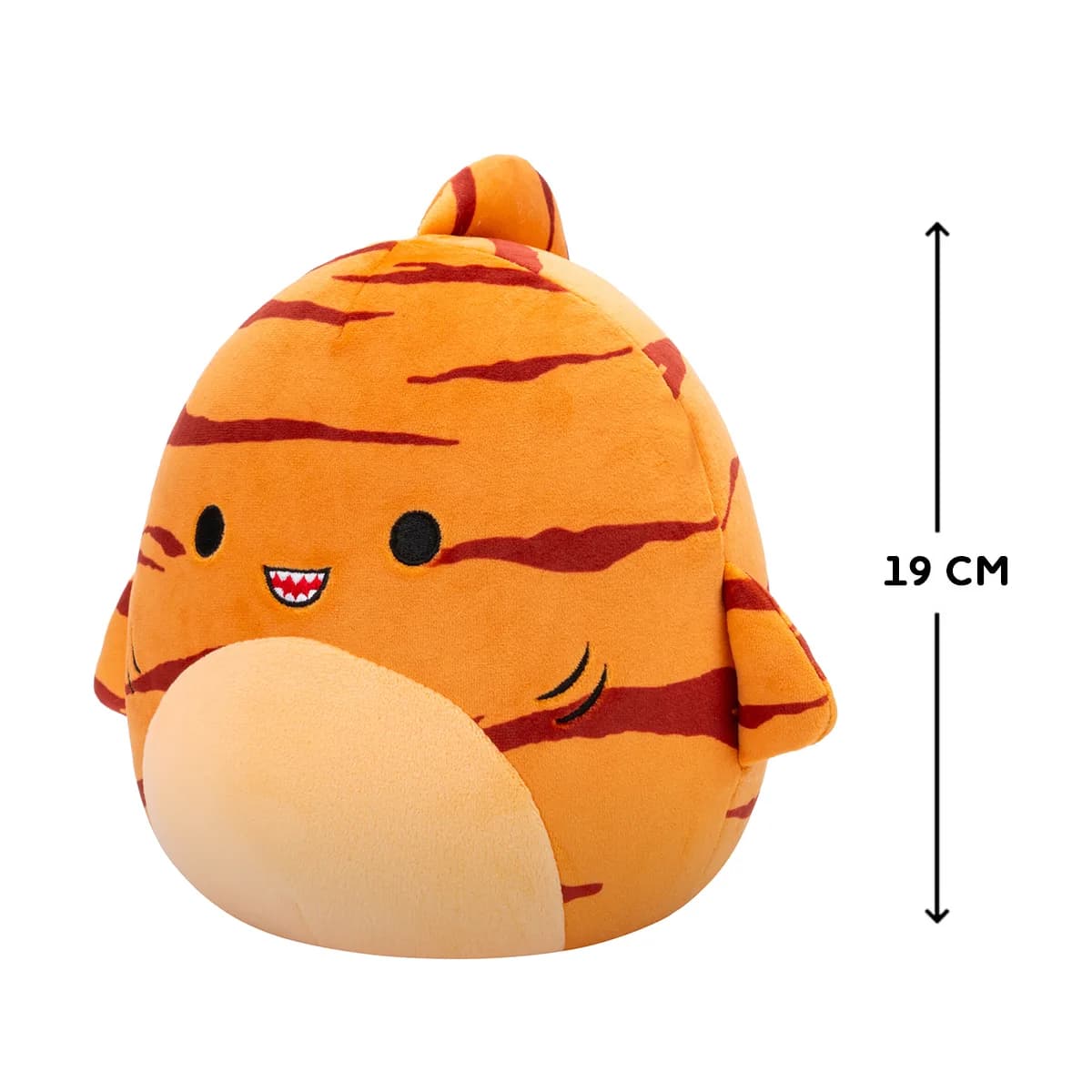 Игрушка мягкая Squishmallows Тигровая акула Джаггер 19см SQCR06597 фото 6 Игрушка мягкая Squishmallows Тигровая акула Джаггер 19см SQCR06597 фото 6