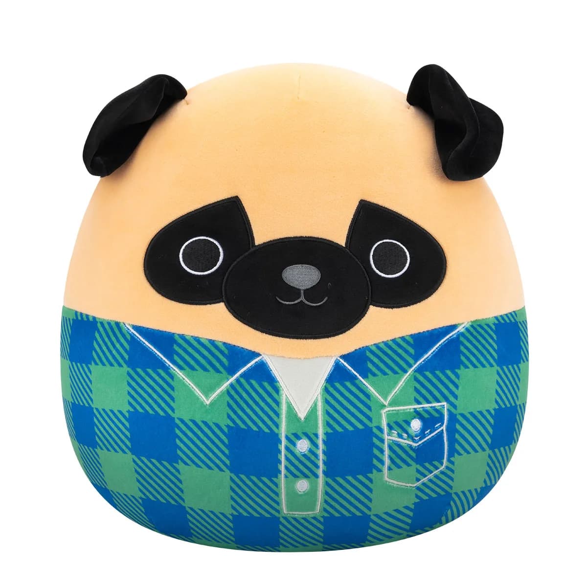 Іграшка м'яка Squishmallows Мопс Принц 30см SQCR06622 фото 6 Іграшка м'яка Squishmallows Мопс Принц 30см SQCR06622 фото 6