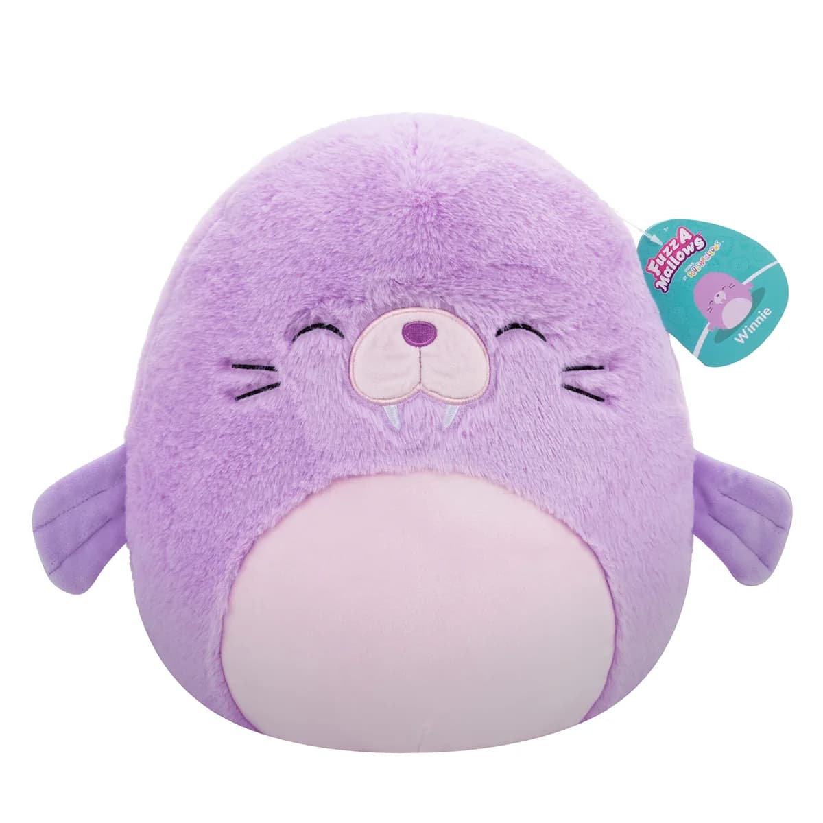 Игрушка мягкая Squishmallows Морж Винни 30см SQCR06680 фото 6